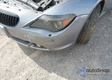 2005 BMW 645Ci z USA, uszkodzony, nr VIN WBAEH73415B216048